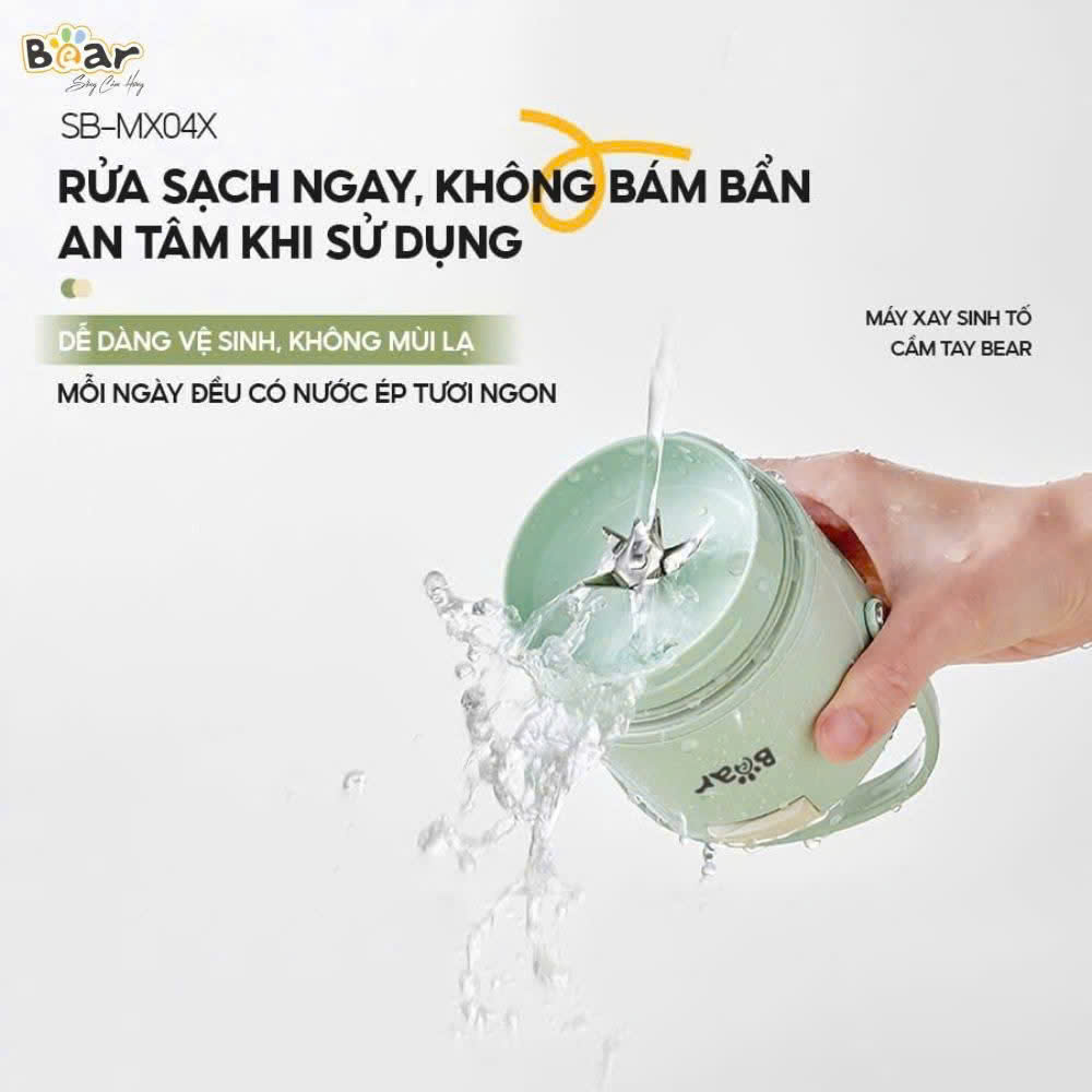 Máy xay sinh tố cầm tay Bear SB-MX04X