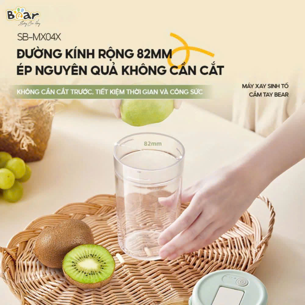 Máy xay sinh tố cầm tay Bear SB-MX04X