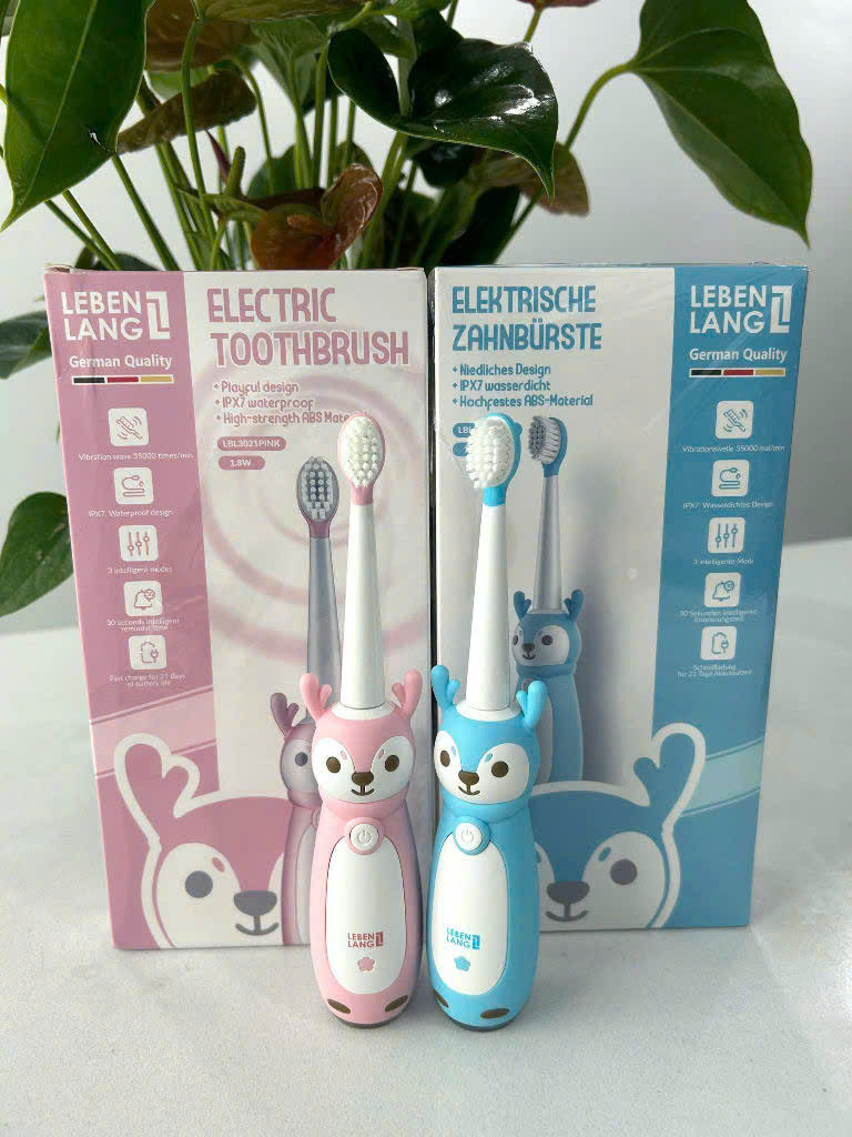 Bàn chải điện cho bé Lebenlang LBL3021
