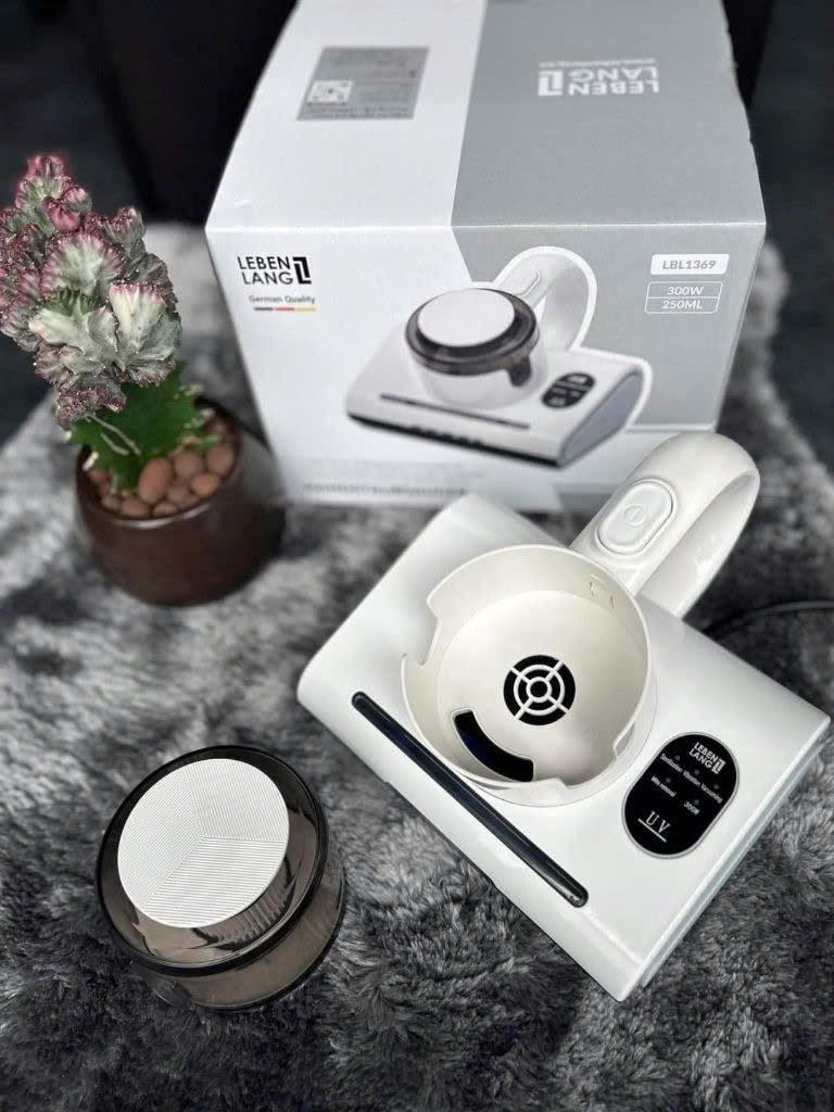 MÁY HÚT BỤI GIƯỜNG ĐỆM LEBENLANG LBL1369 ĐỨC