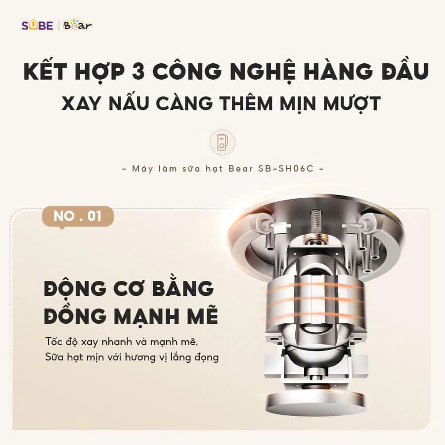 MÁY LÀM SỮA HẠT SB-SH06C