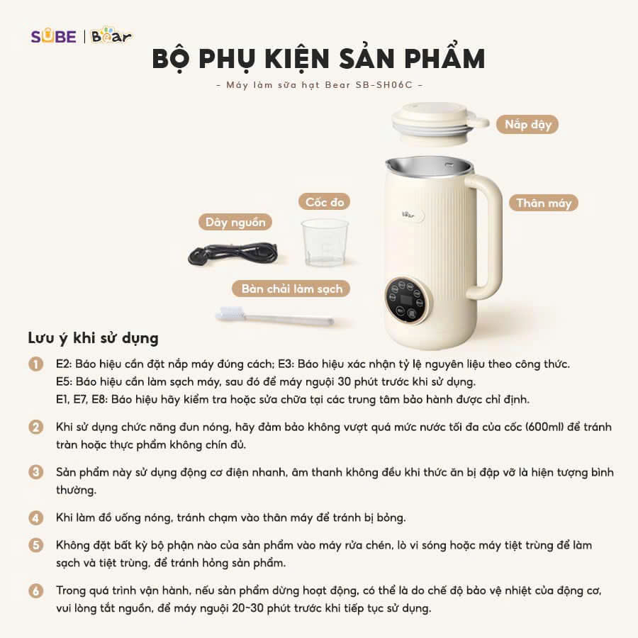 MÁY LÀM SỮA HẠT SB-SH06C