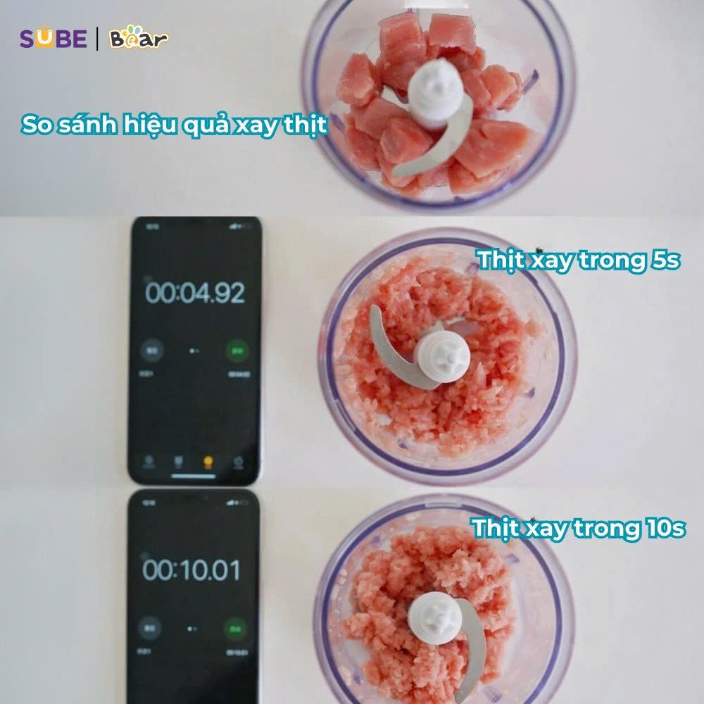 Bộ máy xay cầm tay đa năng Bear JBQ-B50E1