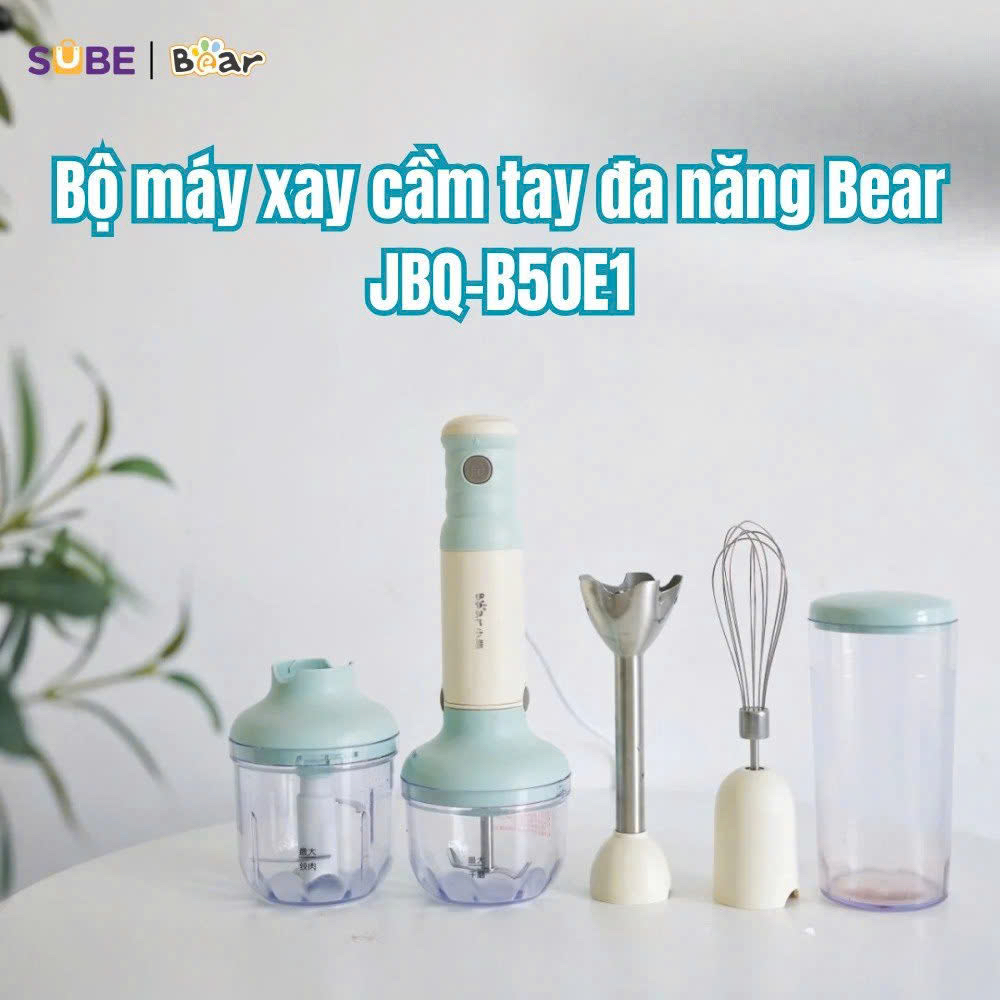 Bộ máy xay cầm tay đa năng Bear JBQ-B50E1