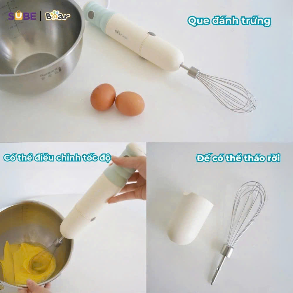 Bộ máy xay cầm tay đa năng Bear JBQ-B50E1