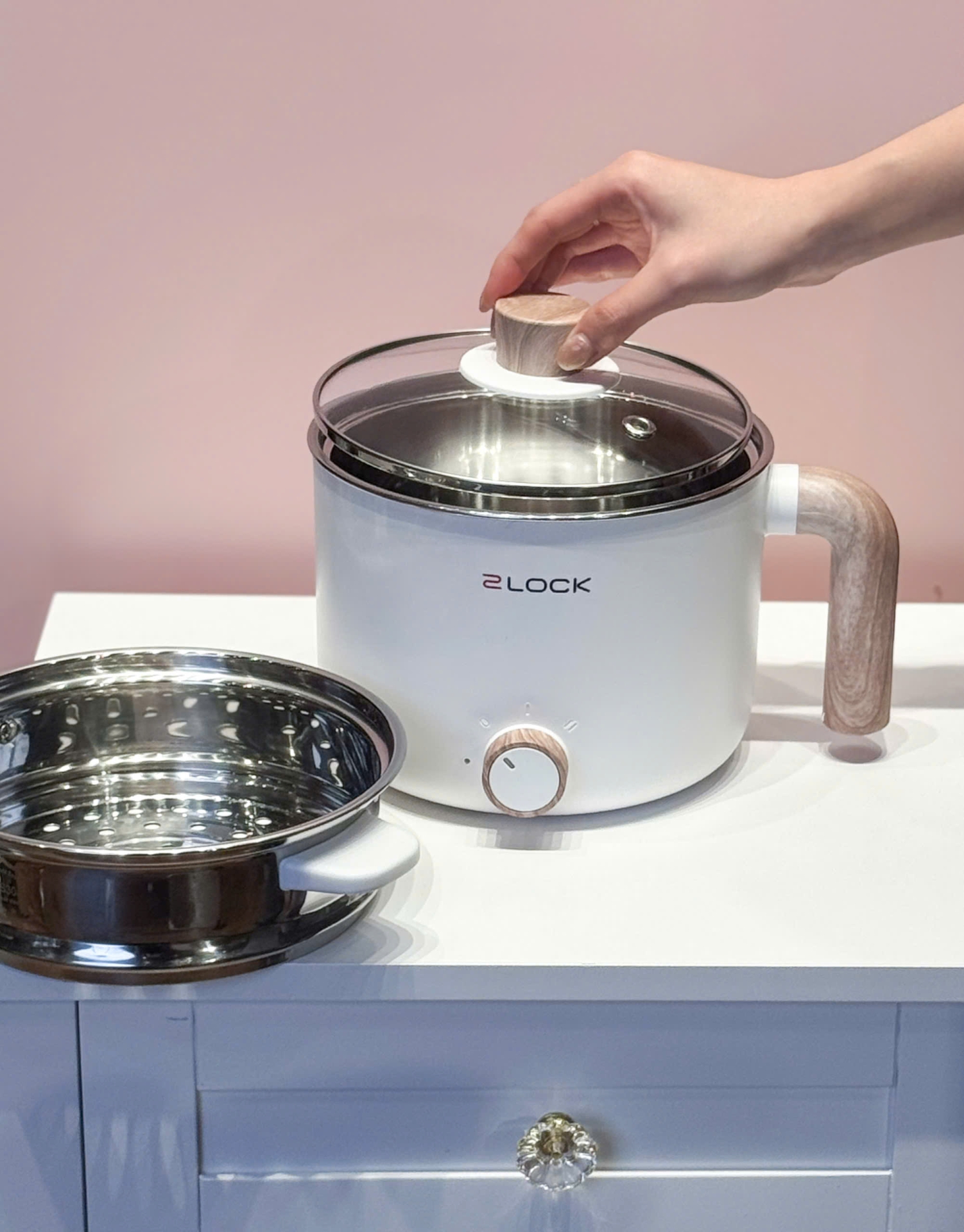 Nồi lẩu điện mini 2LOCK