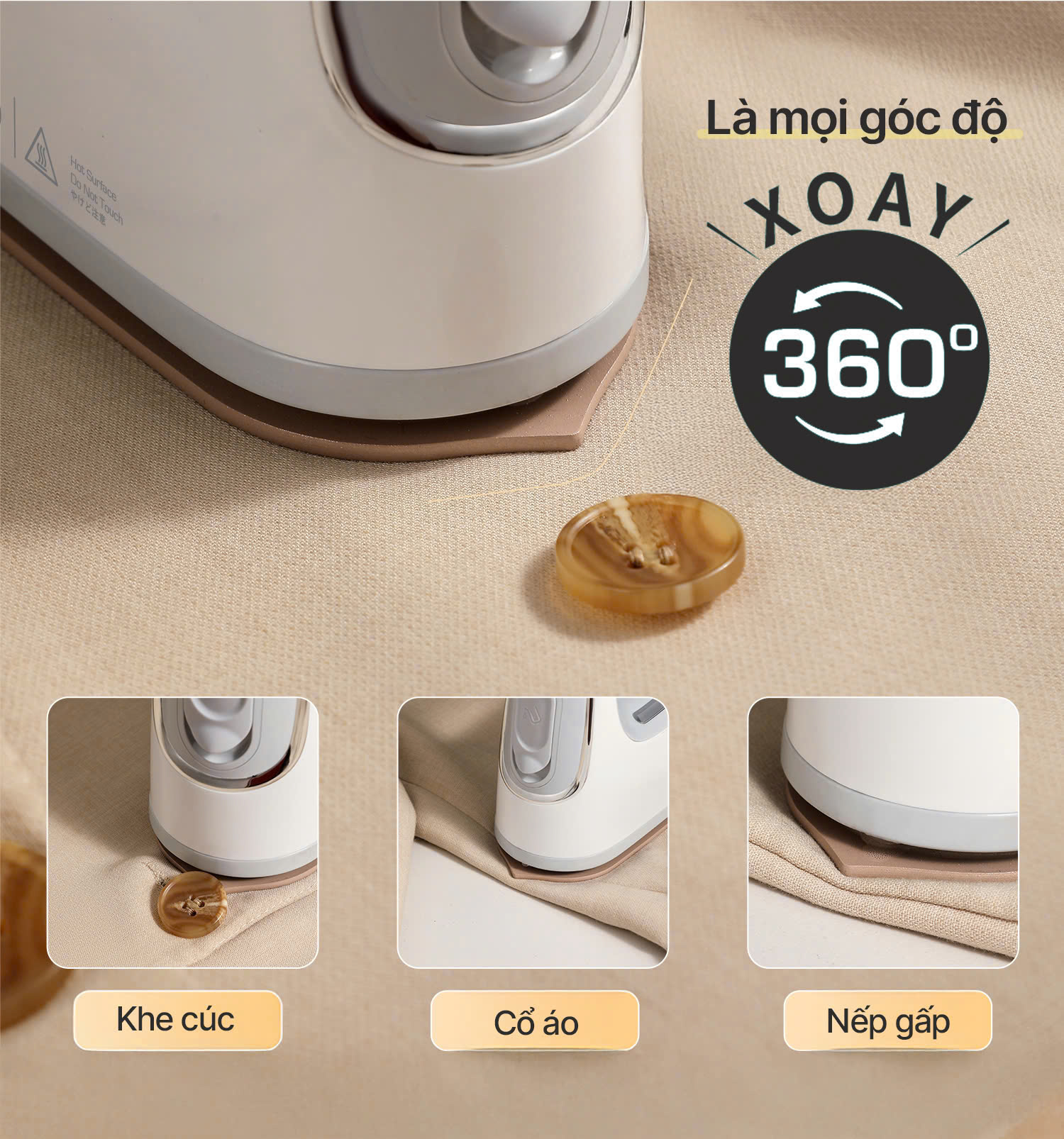 ? BÀN LÀ HƠI NƯỚC MINI KAIYO (KSI-414)