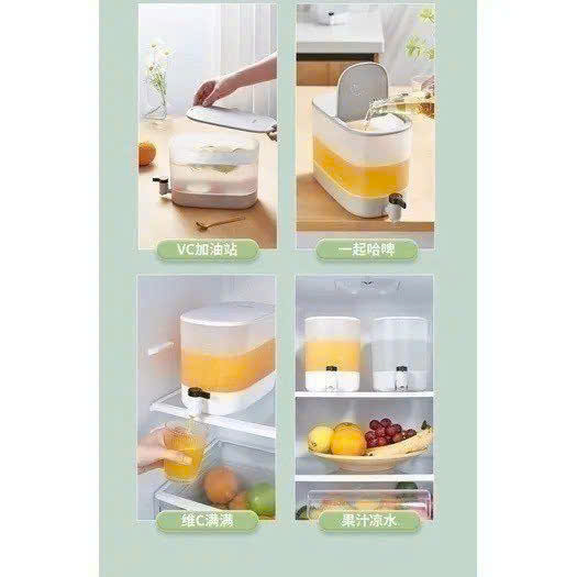 Bình Đựng Nước ECOCO 4 Lít  E2212 Có Vòi Đa Năng