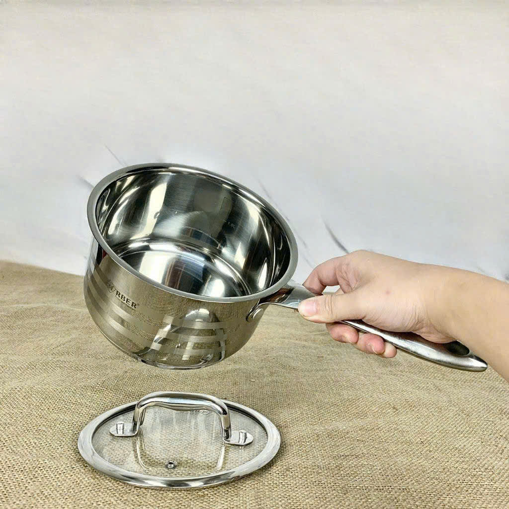Bộ nồi 6 món Arber AN05V thêm xửng hấp và quánh