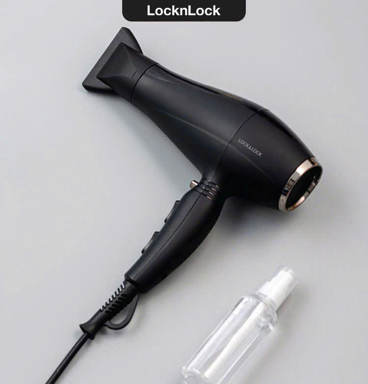 ENA146BLK- Máy Sấy Tóc LocknLock Máy Sấy Công Suất Cao 2 Chiều Chính Hãng Cao Cấp