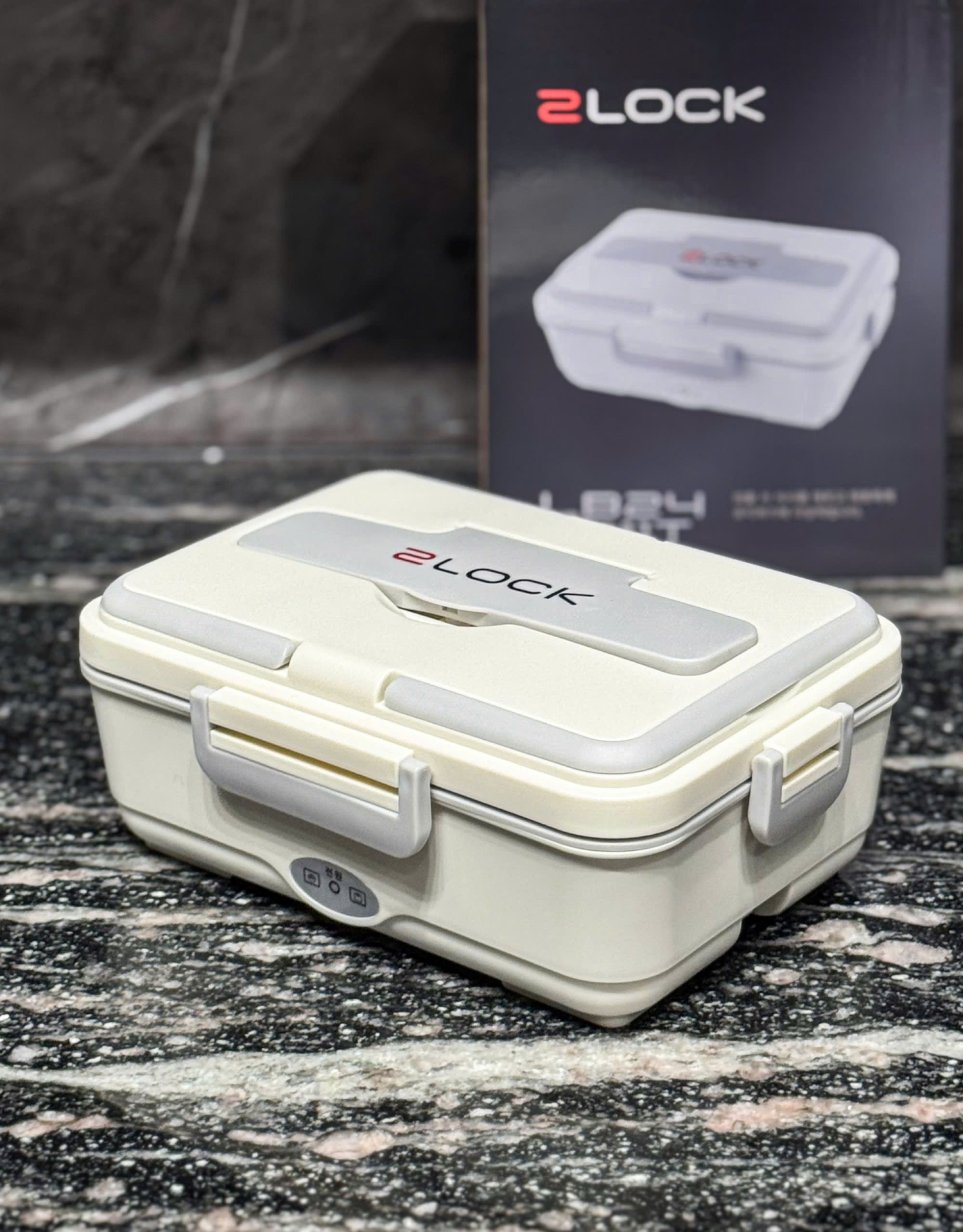 HỘP CƠM CẮM ĐIỆN NỘI ĐỊA HÀN 2LOCK 1500ml