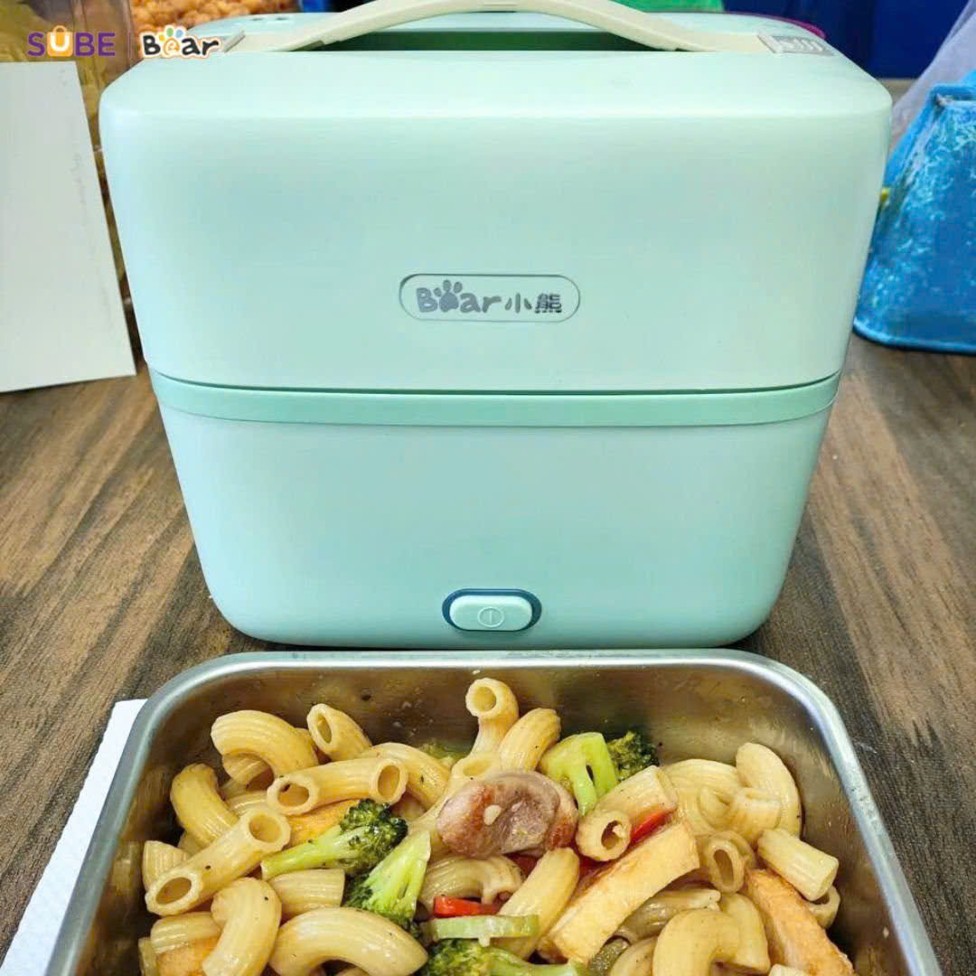 HỘP CƠM VĂN PHÒNG HÂM NÓNG VÀ NẤU CHÍN THỰC PHẨM BEAR SB-HC12L