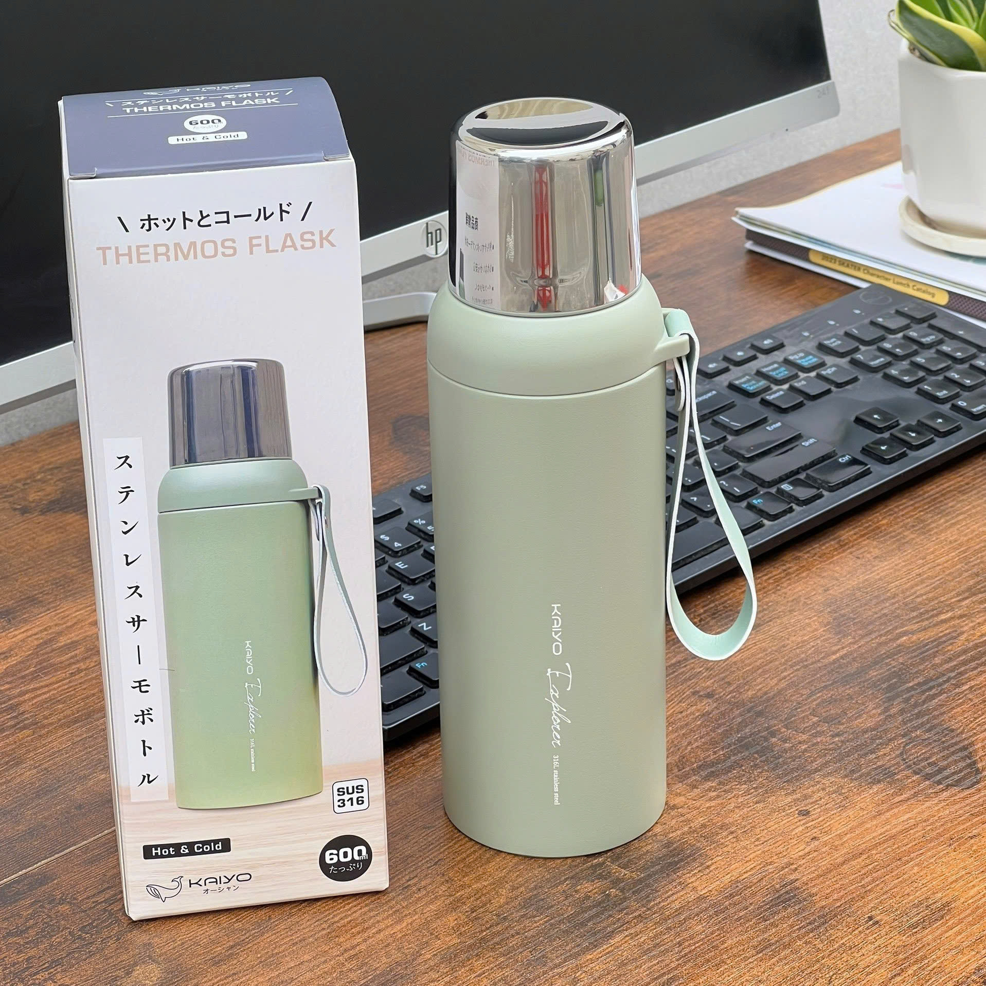 Bình giữ nhiệt chân không Kaiyo 600ml