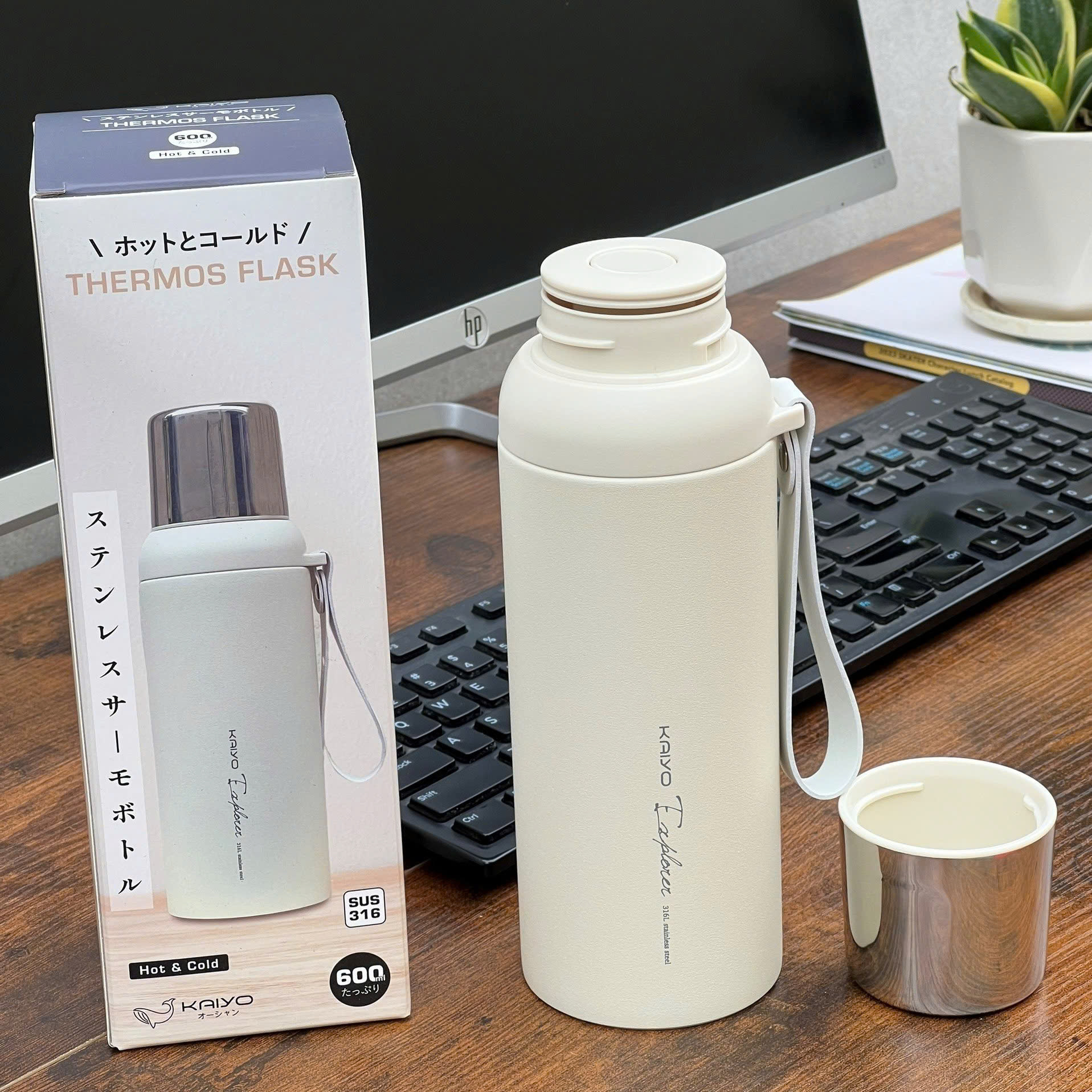Bình giữ nhiệt chân không Kaiyo 600ml
