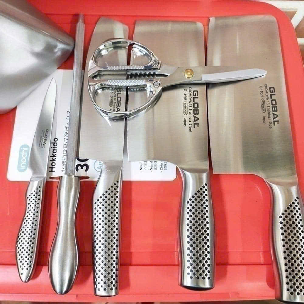Bộ dao 7 món Global - Made in Japan nổi tiếng của Nhật
