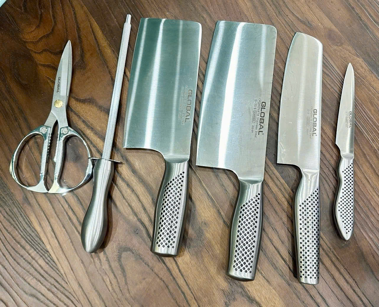 Bộ dao 7 món Global - Made in Japan nổi tiếng của Nhật