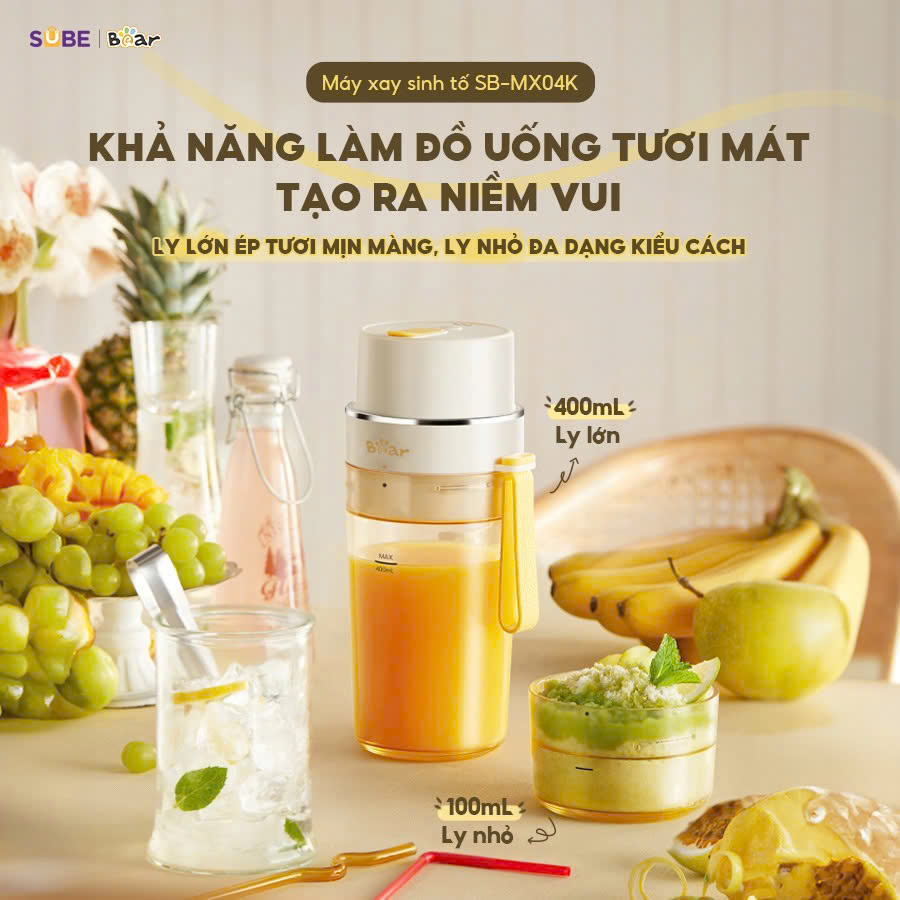 Máy xay cầm tay Bear SB-MX04K