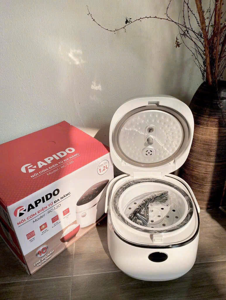 Nồi cơm điện tử Rapido RC-1.2D