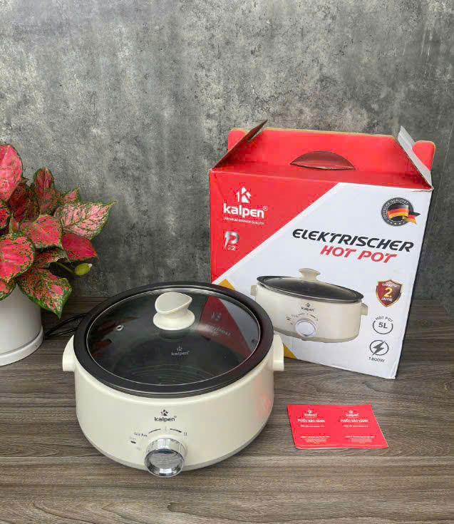 NỒI LẨU ĐIỆN KALPEN P22 DUNG TÍCH 5L