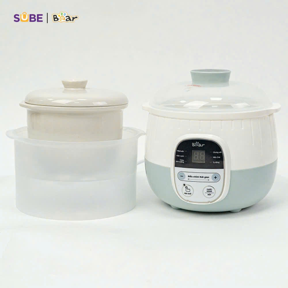 Nồi nấu chậm 0.8L SUBE001 Tiếng Việt