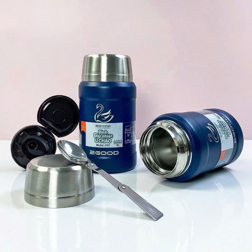 BÌNH GIỮ NHIỆT Ủ CHÁO 2GOOD F07 800ml