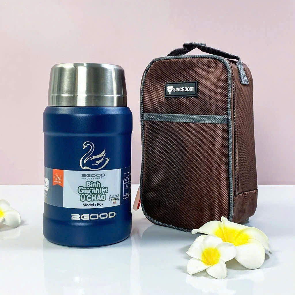 BÌNH GIỮ NHIỆT Ủ CHÁO 2GOOD F07 800ml