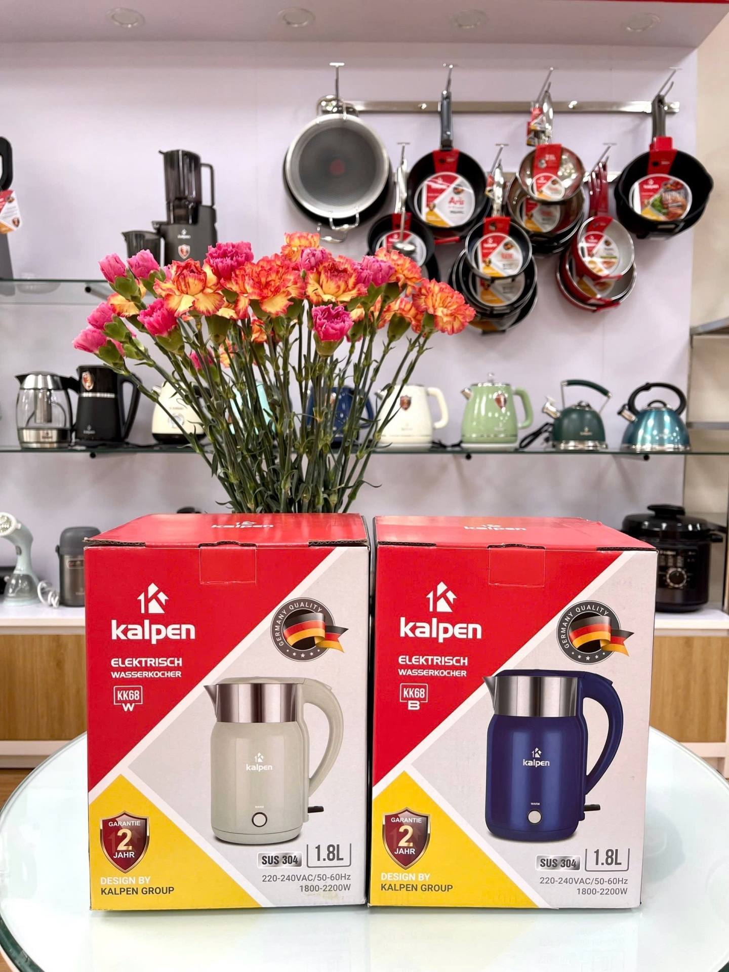 ẤM ĐUN NƯỚC SIÊU TỐC KALPEN KK68
