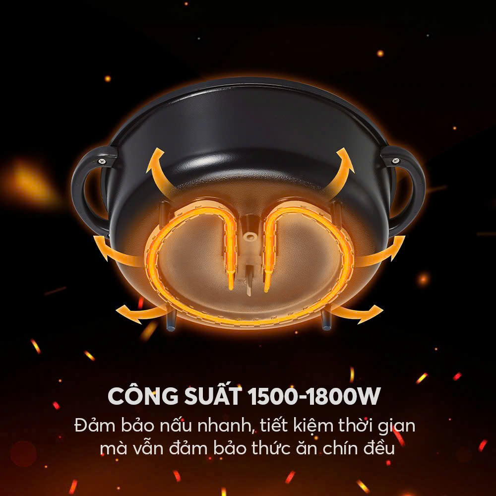 NỒI LẨU ĐIỆN ELMICH MPE-9177