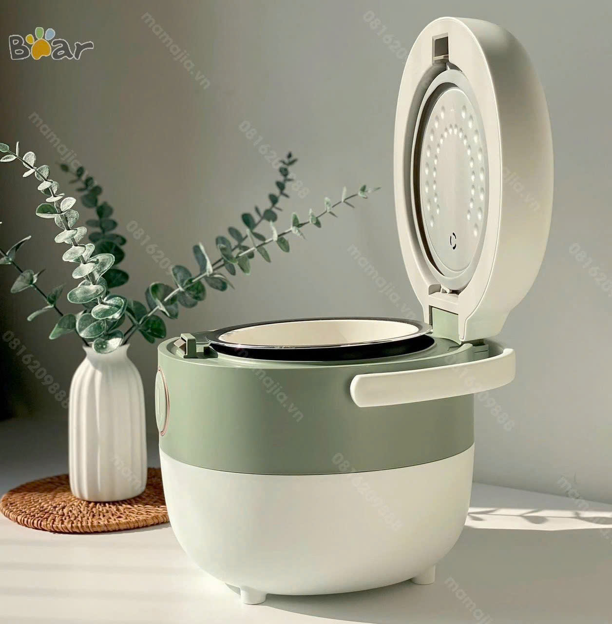 Nồi cơm điện Bear 1.6L Tiếng Việt SB-NC16L
