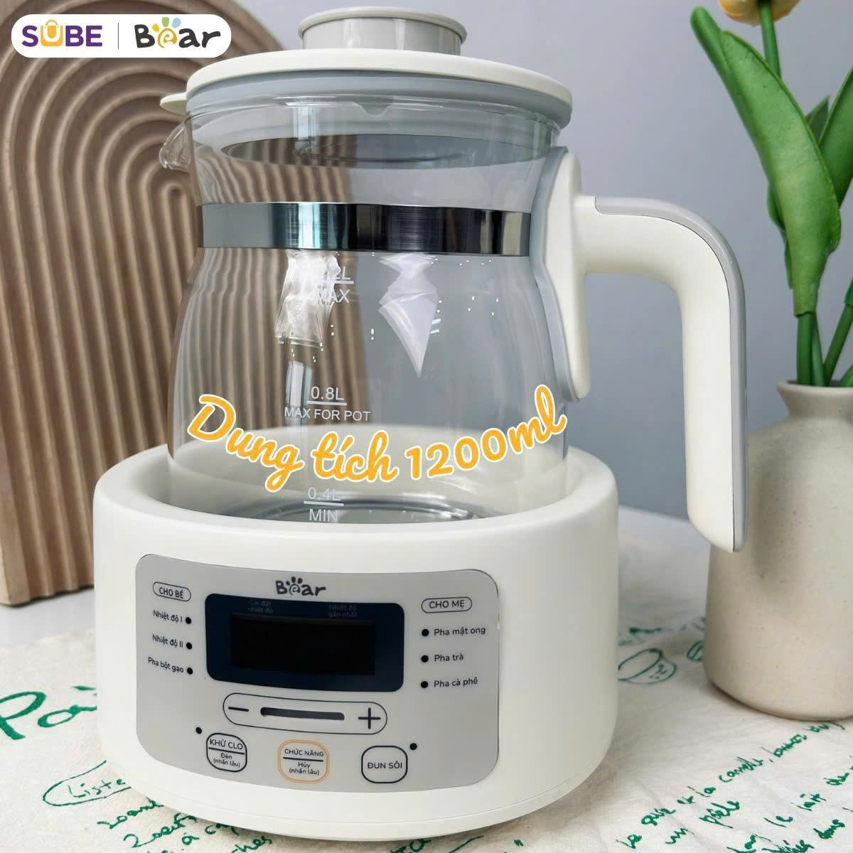 Máy hâm sữa Bear WW-4H12L