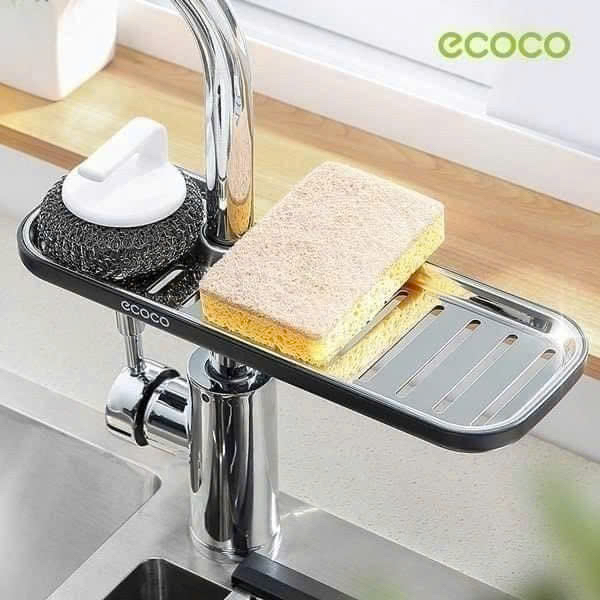Kệ treo vòi rửa bát/ vòi sen ECOCO E1913 ngắn