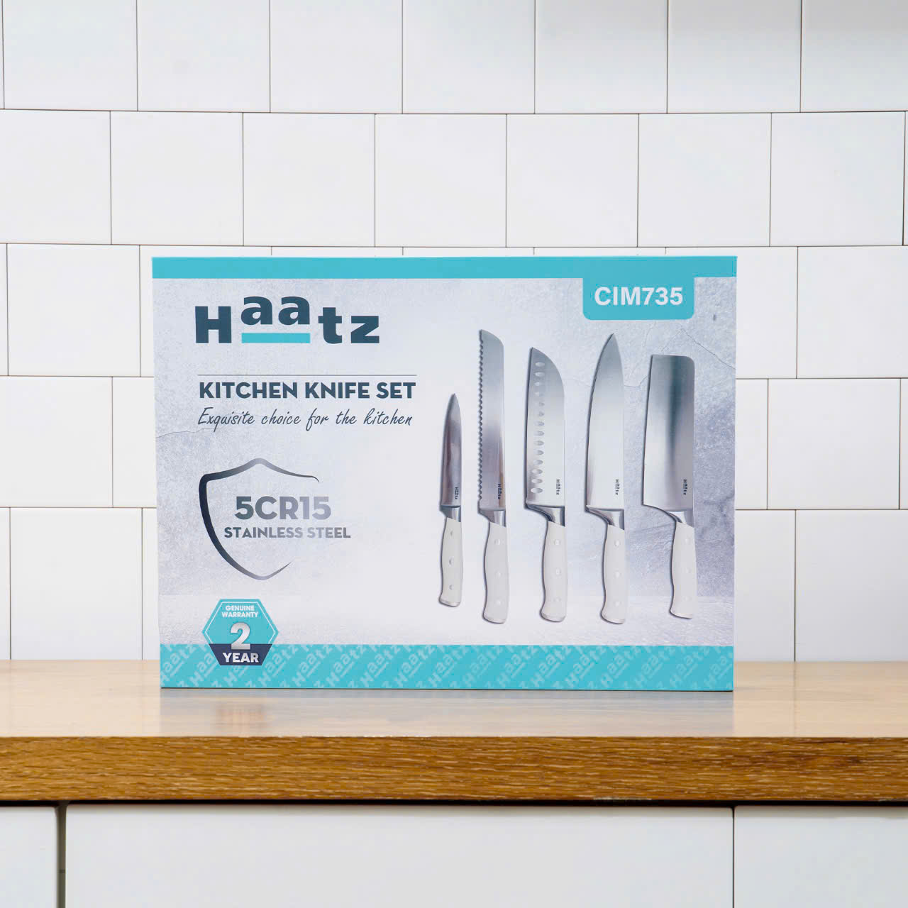 Bộ Dao HAATZ 5 Món Cao Cấp