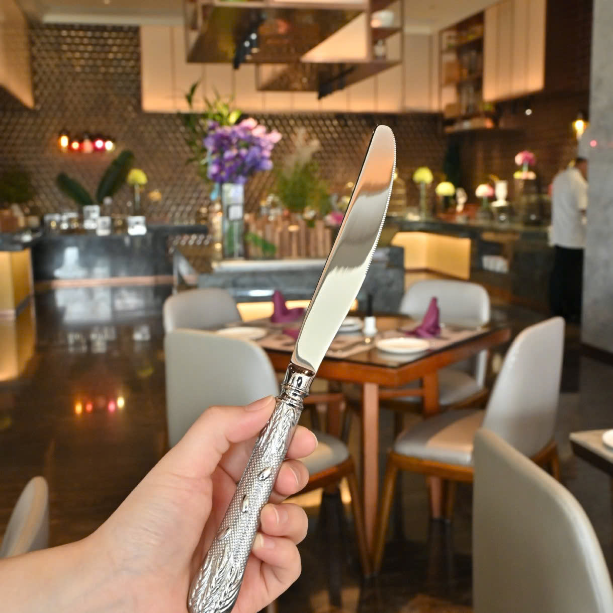 Bộ đồ ăn tây cao cấp bằng Inox 304 - dao ăn