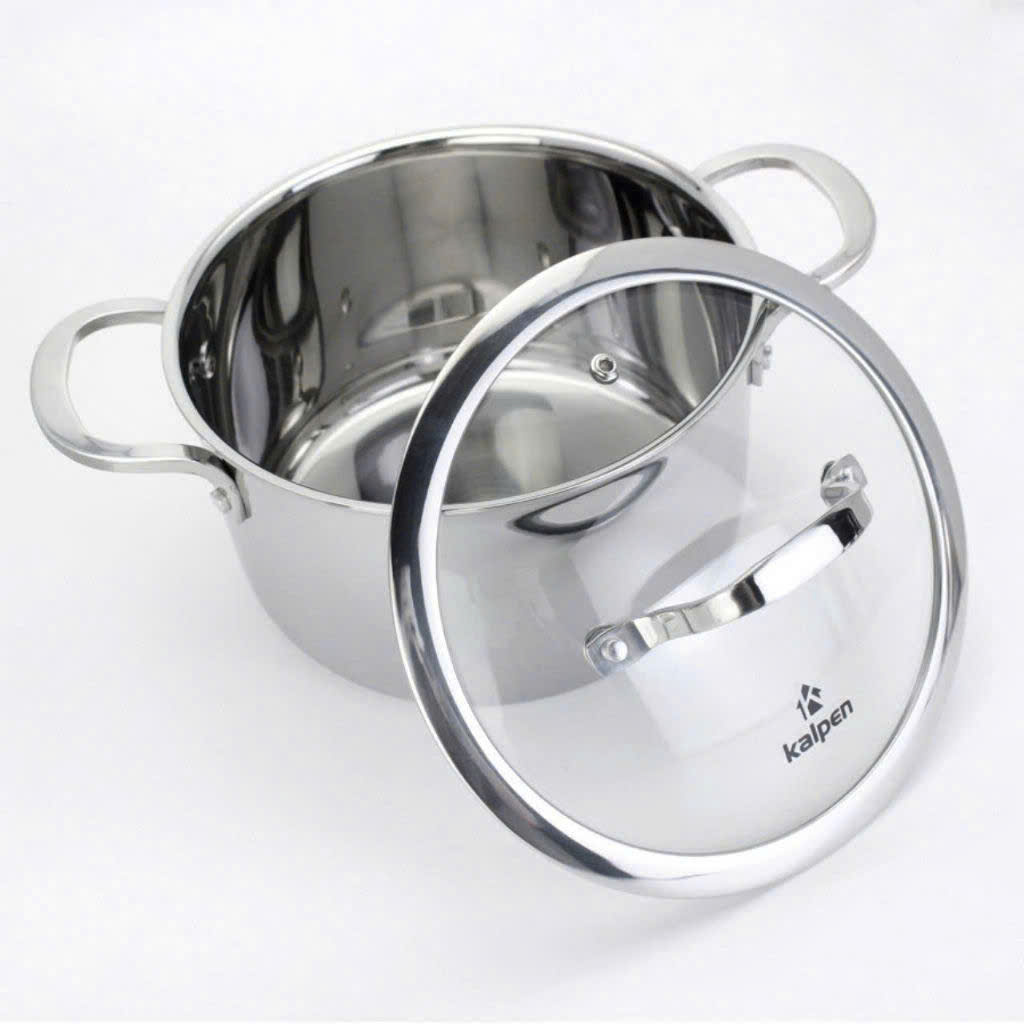 BỘ 3 NỒI INOX ĐÚC LIỀN KHỐI KALPEN KAZLER KZ1 (KALPEN GMBH GERMANY)