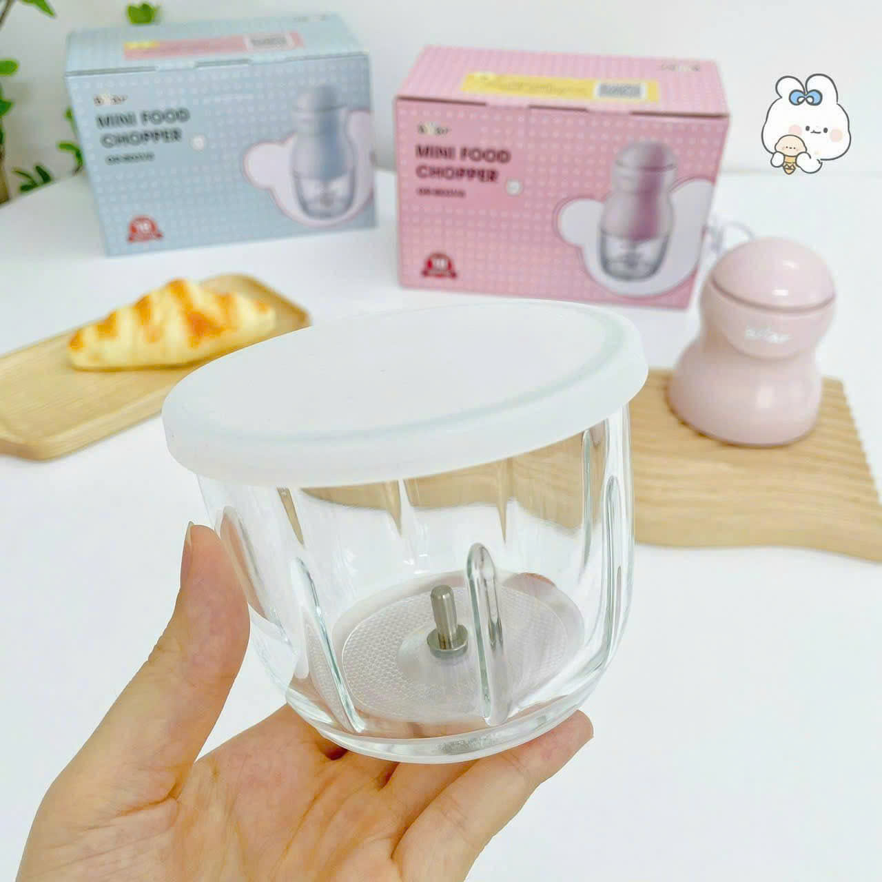 MÁY XAY ĂN DẶM 8 LƯỠI BEAR GR-B03V8