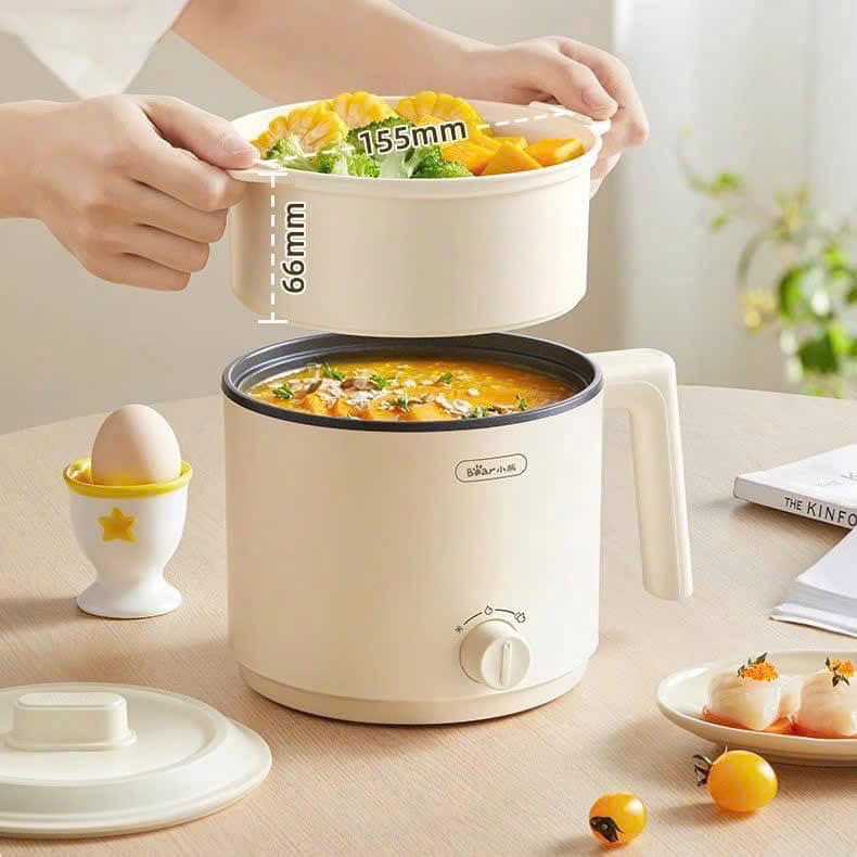 nồi điện đa năng Bear 1.2L MC-4H16H