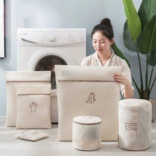 SET TÚI LƯỚI GIẶT ĐỒ 6 MÓN 3 LỚP CAO CẤP