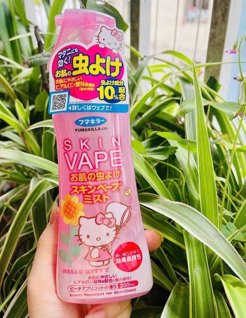Xịt chống muỗi và côn trùng Skin Vape (200ml)- MADE IN JAPAN