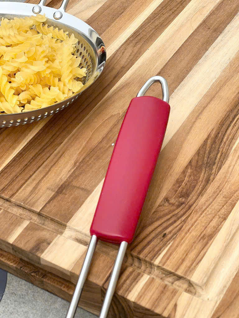 Muôi lỗ inox nguyên khối cỡ lớn 16.5cm