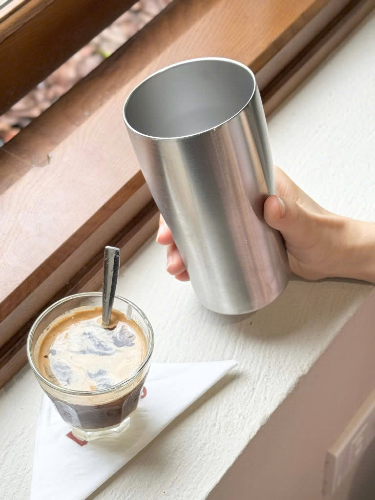 Cốc giữ nhiệt inox 304 Kakusee Nhật Bản