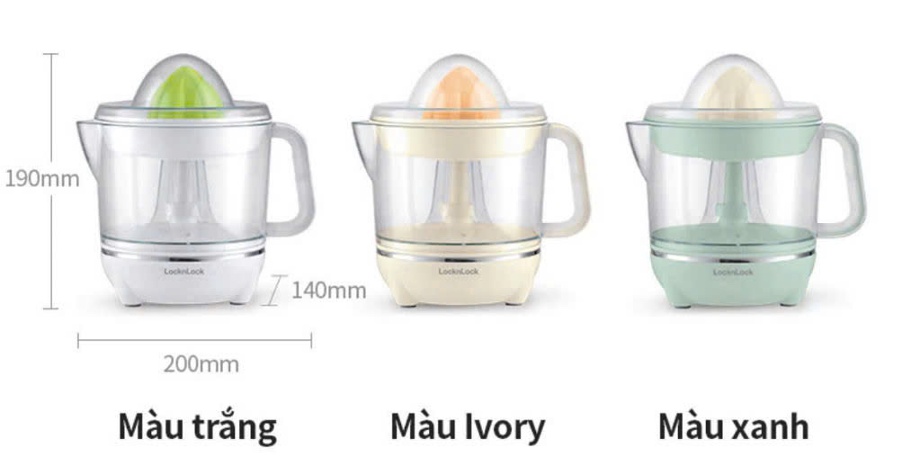 EJJ231-Máy Vắt Ép Cam Tự Động Xoay 2 Chiều 0.7L 40W