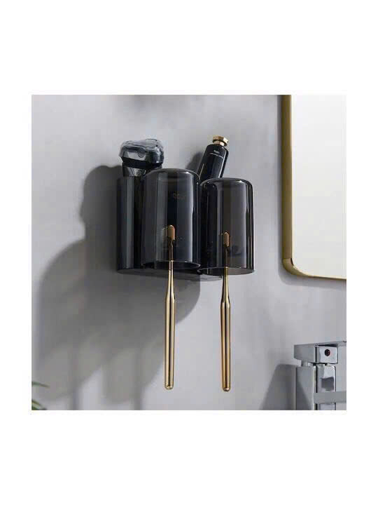 Kệ Cài Bàn Chải Kem Đánh Răng Kèm 2 Cốc Ecoco E2229