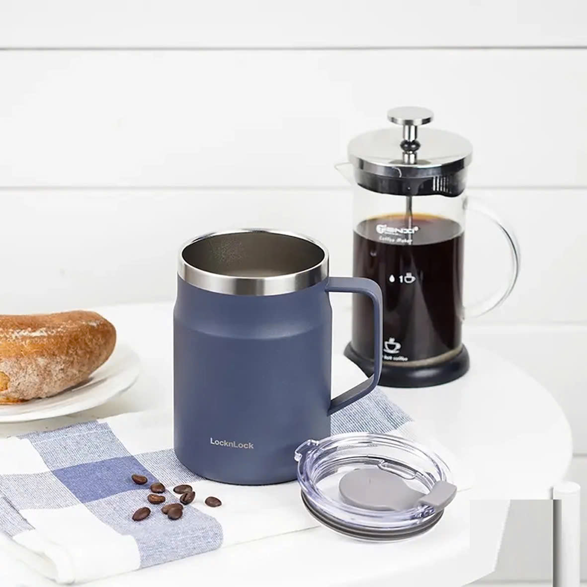 cốc giữ nhiệt LocknLock Metro Mug LHC4219