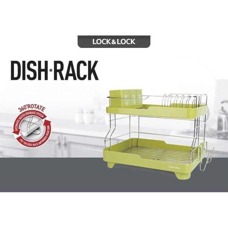 Kệ chén dĩa 2 tầng Lock&Lock LDR2001