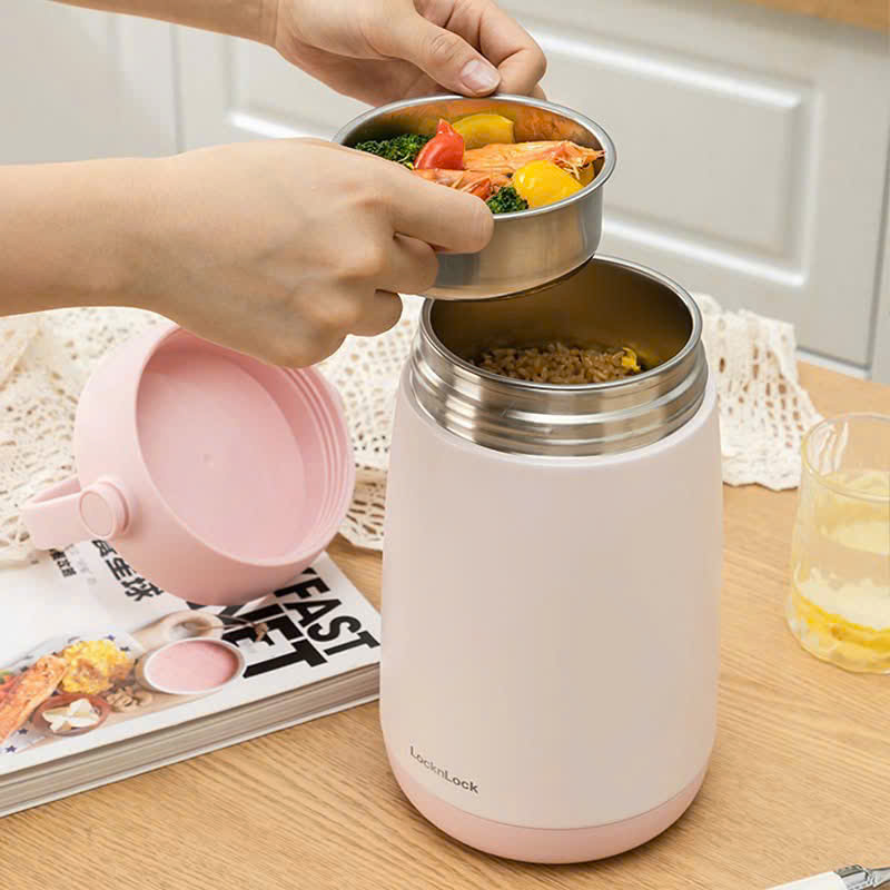 BỘ HỘP CƠM GIỮ NHIỆT LOCKNLOCK 1.6L - LHC8049