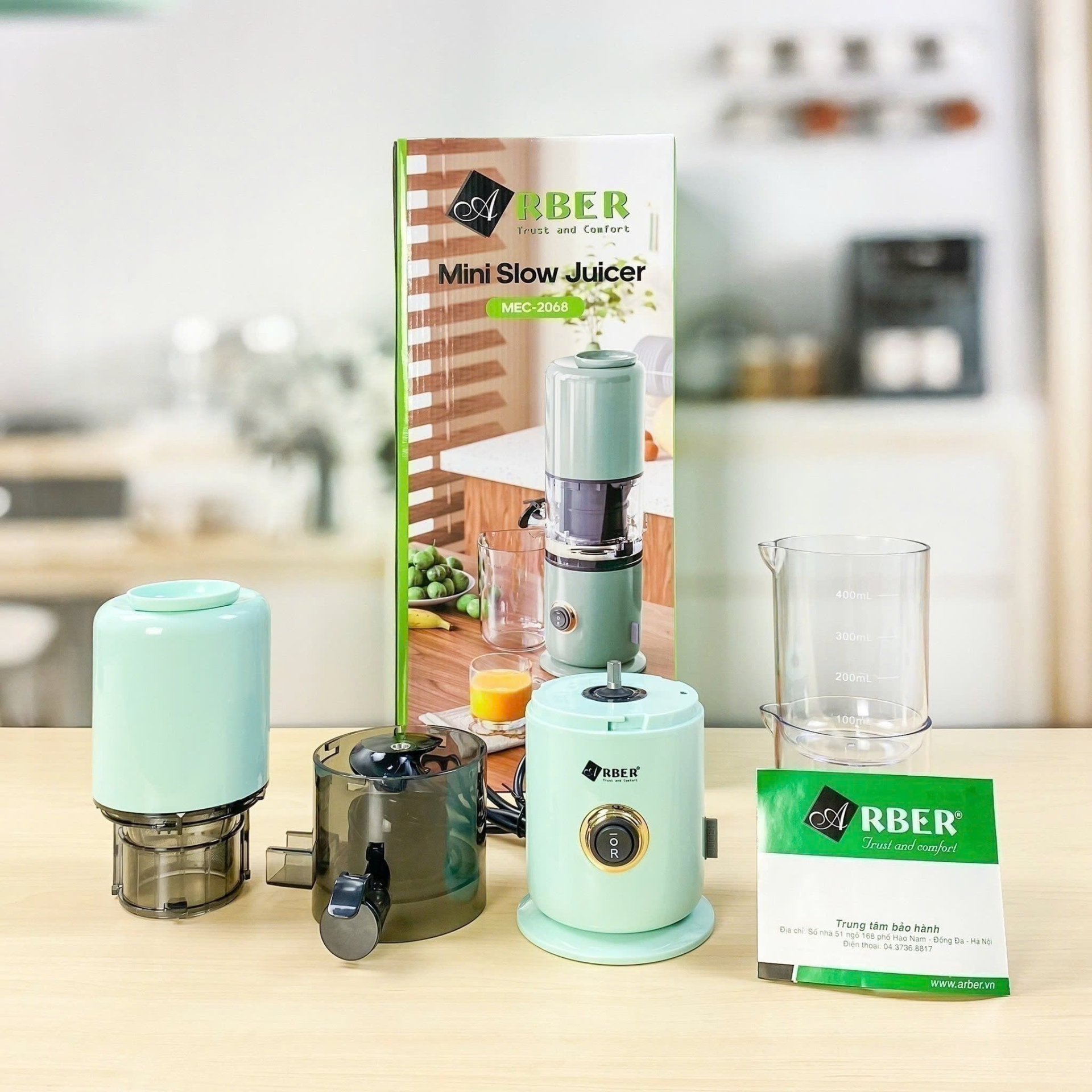 Máy ép chậm mini Arber MEC2068
