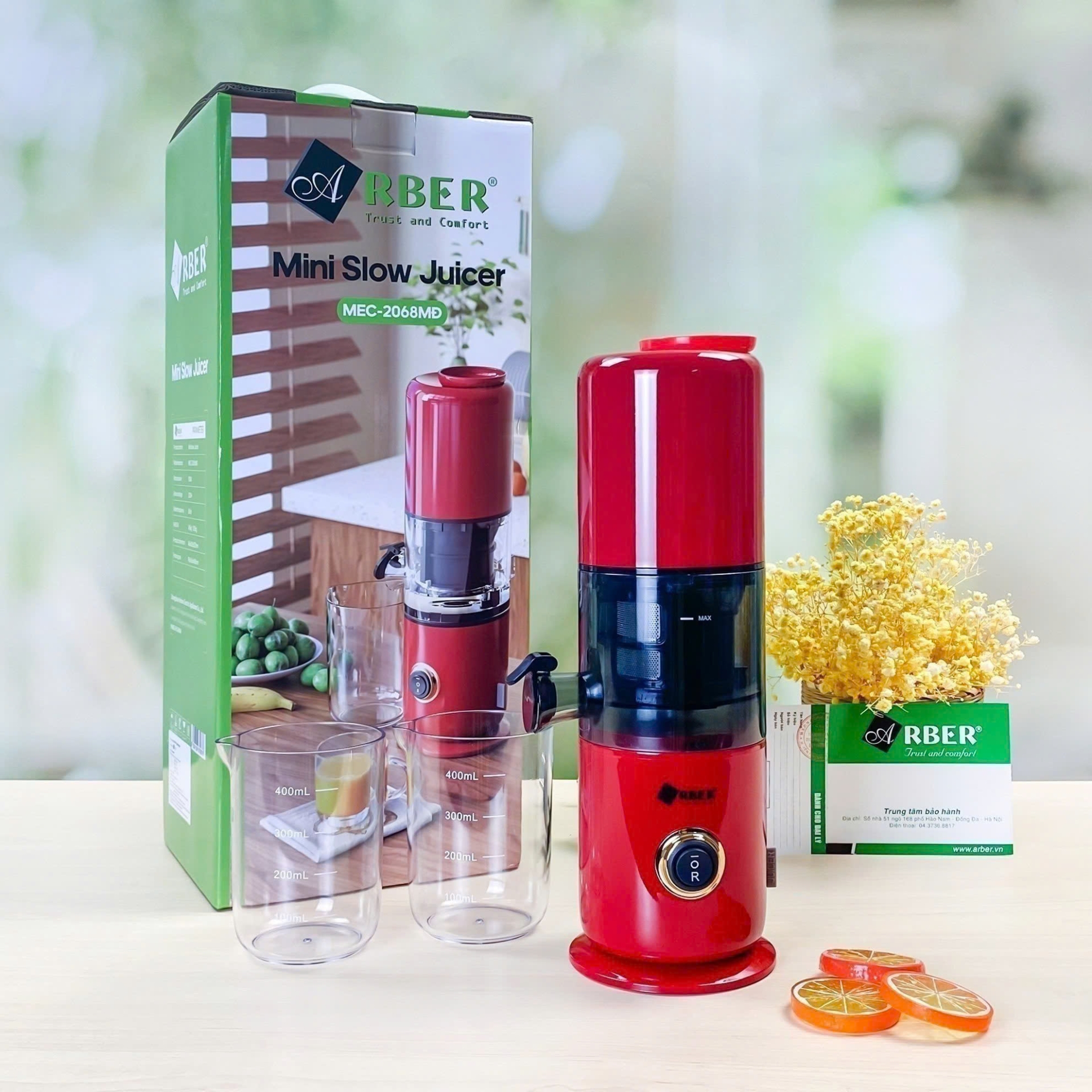 Máy ép chậm mini Arber MEC2068