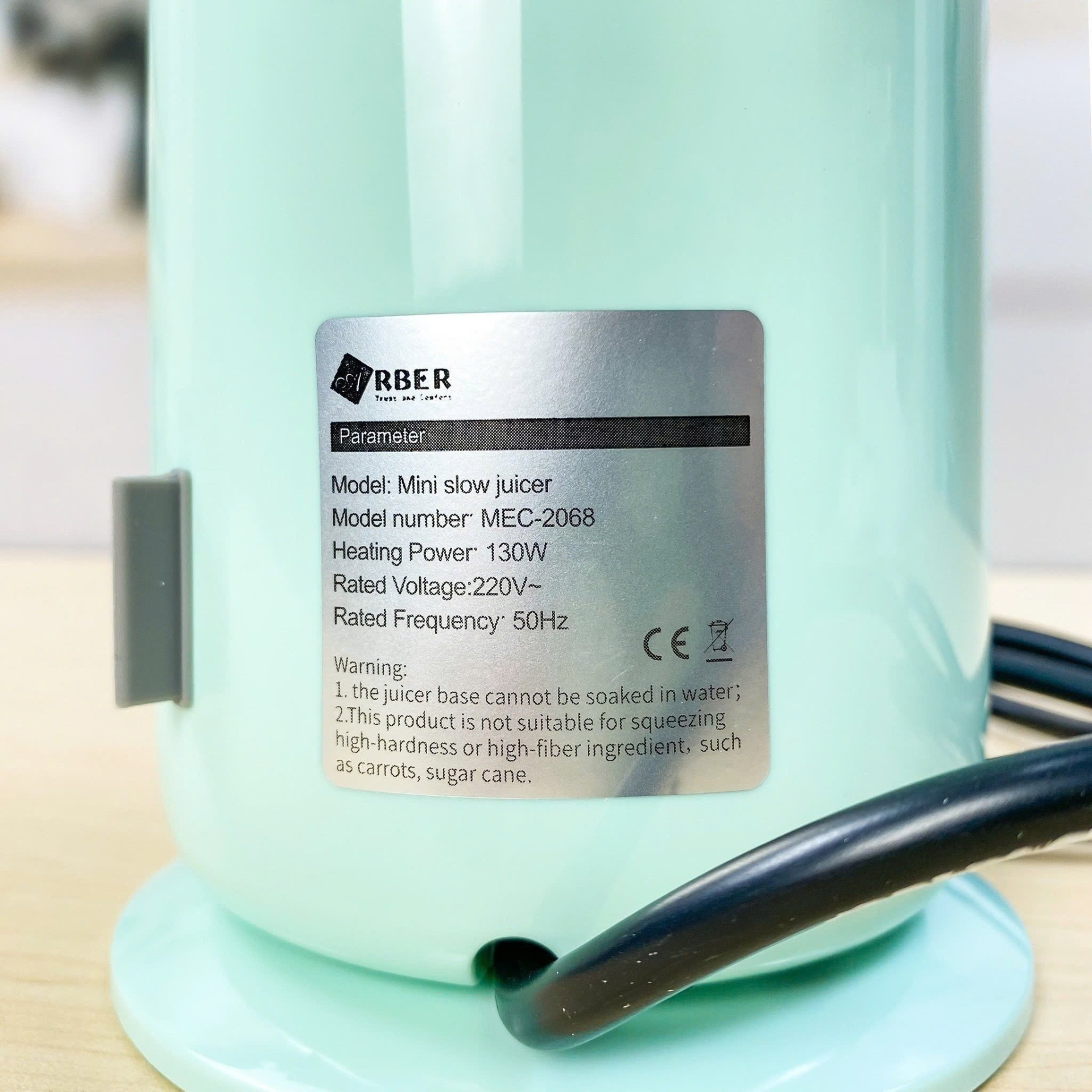Máy ép chậm mini Arber MEC2068