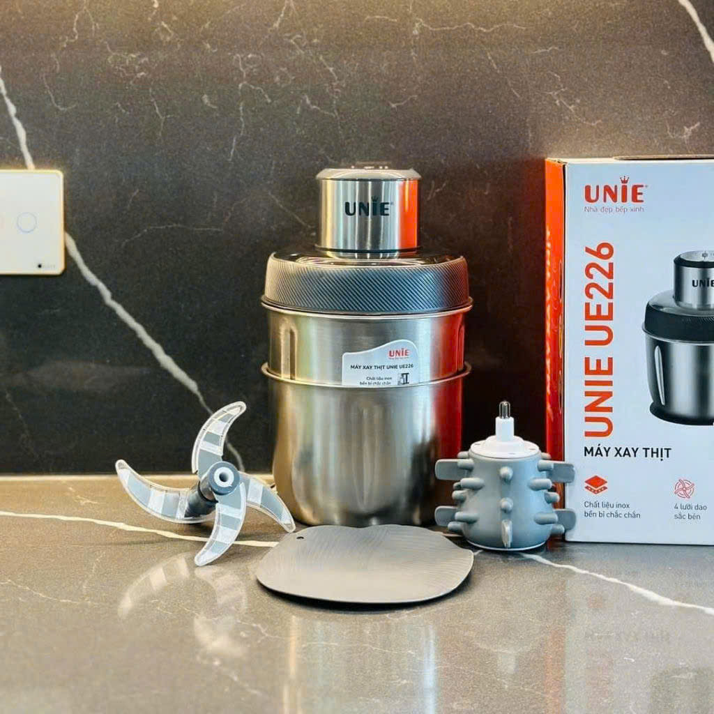 Máy xay thịt Unie UE226, cối inox, 2.5L