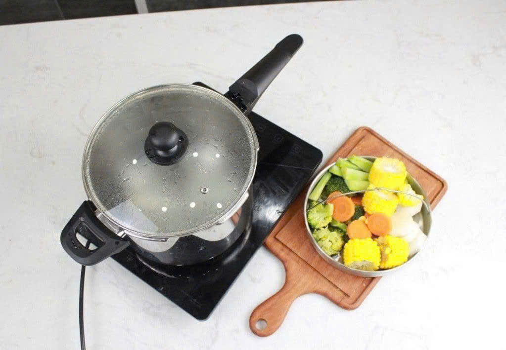 NỒI ÁP SUẤT ĐUN TỪ 6 LÍT KALPEN P2  TẤT CẢ TRONG 1